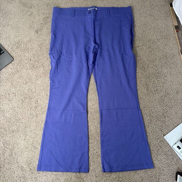 Betabrand Pants - Betabrand Vibrant Blue Flare Pants